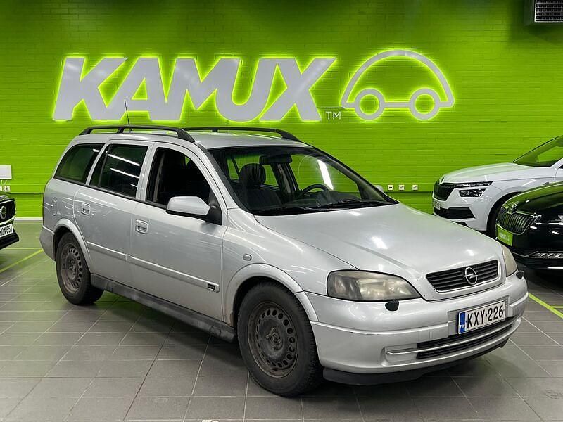 Hopea / harmaa Käytetty 2003 Opel Astra Farmari | 900 € - Kuva 1/3