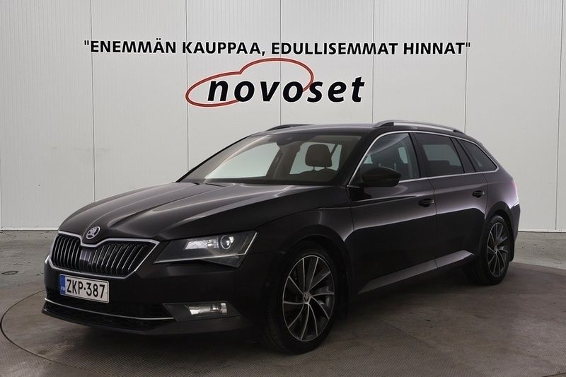 Ruskea Käytetty 2015 Skoda Superb Style Farmari | 20 970 € (Perustarjous) - Kuva 1/4