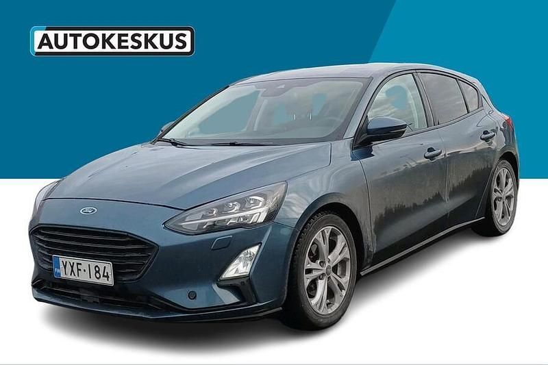 Sininen Käytetty 2020 Ford Focus Titanium Viistoperä | 15 900 € (Perustarjous) - Kuva 1/2