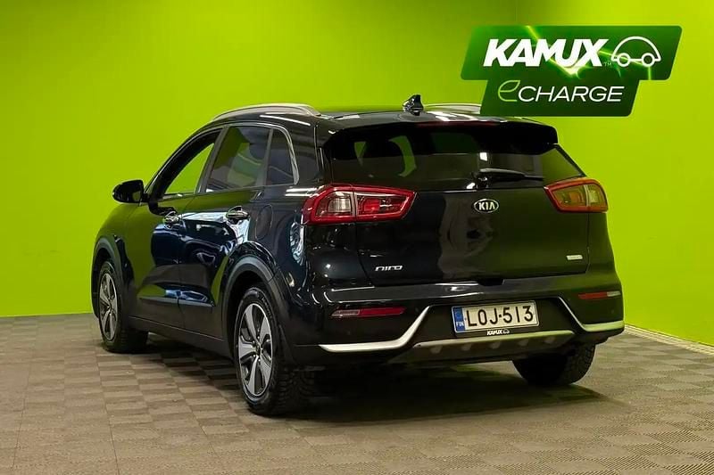 Käytetty Kia Niro Premium 105 HP (77 kW) 2017 Sininen Katumaasturi