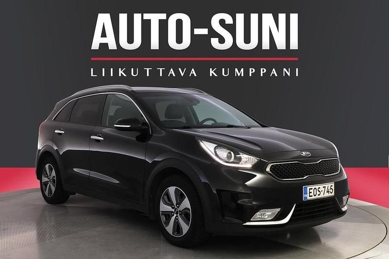 Käytetty Kia Niro EX 105 HP (77 kW) 2017 Musta Katumaasturi