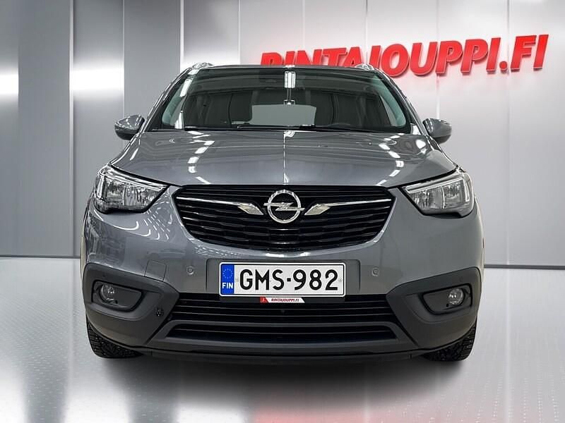 Käytetty Opel Crossland X Enjoy 110 HP (80 kW) 2017 Harmaa Katumaasturi