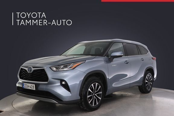 Sininen Käytetty 2021 Toyota Highlander Premium Katumaasturi | 53 880 € - Kuva 1/4