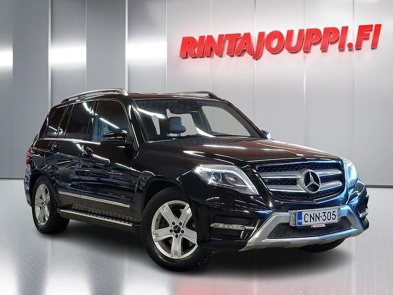Käytetty Mercedes GLK220 Business 170 HP (125 kW) 2013 Musta Katumaasturi