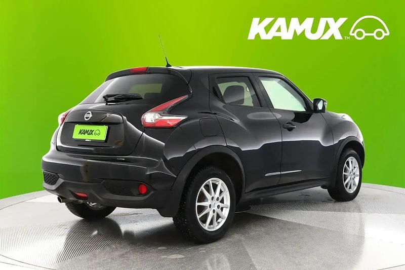Käytetty Nissan Juke Acenta 116 HP (85 kW) 2016 Musta Katumaasturi