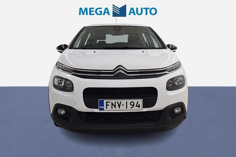 Käytetty Citroën C3 Feel 83 HP (61 kW) 2019 Valkoinen Viistoperä