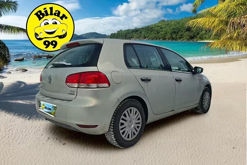 Käytetty VW Golf VI Highline 166 HP (122 kW) 2010 Musta Viistoperä