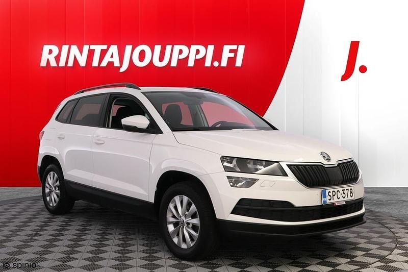 Valkoinen Käytetty 2019 Skoda Karoq Ambition Katumaasturi | 19 380 € (Perustarjous) - Kuva 1/3