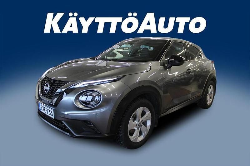 Käytetty Nissan Juke N-Connecta 114 HP (83 kW) 2024 Dark metal grey Katumaasturi
