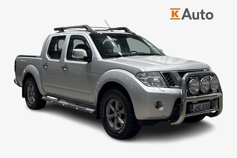 Käytetty Nissan Navara 190 HP (139 kW) 2013 Hopea Nouto