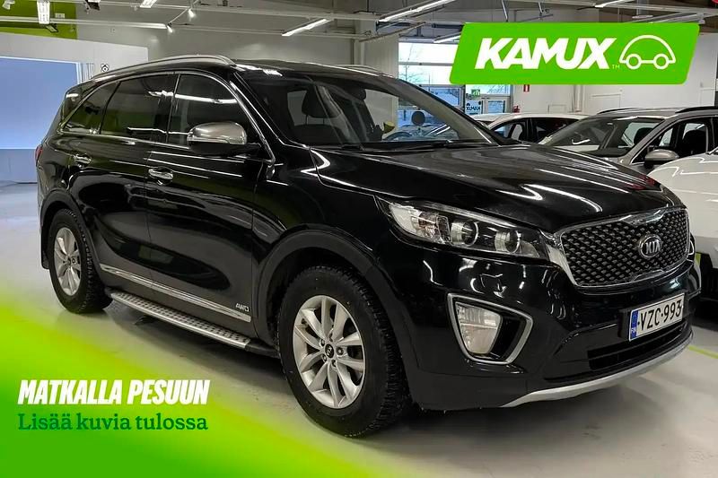 Käytetty Kia Sorento 200 HP (147 kW) 2017 Musta Katumaasturi