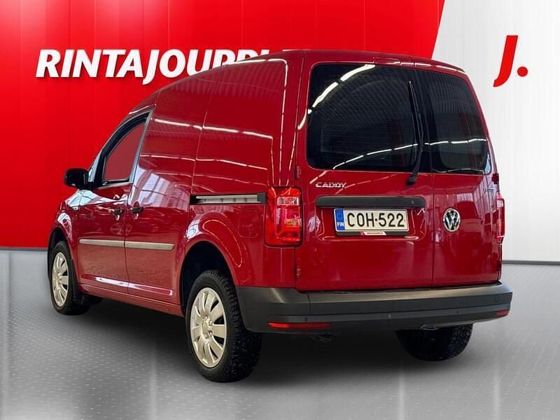 Käytetty VW Caddy 122 HP (89 kW) 2020 Punainen Tila-auto