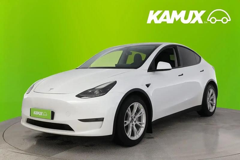 Käytetty Tesla Model Y Long Range AWD 350 kW (477 HP) 2021 Valkoinen Katumaasturi
