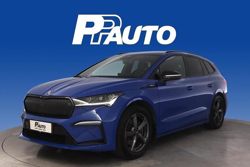 Käytetty Skoda Enyaq iV SportLine 194 kW (265 HP) 2022 Sininen Katumaasturi