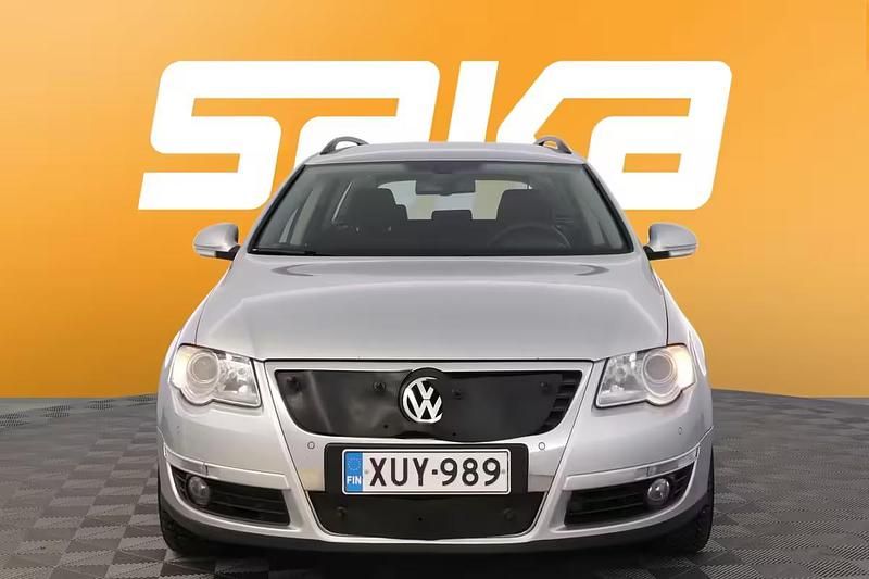 Käytetty VW Passat R-line 204 HP (150 kW) 2007 Musta Farmari