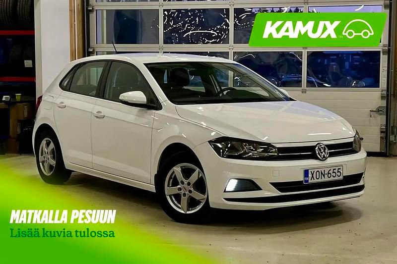 Käytetty VW Polo Comfortline 95 HP (69 kW) 2018 Valkoinen Viistoperä