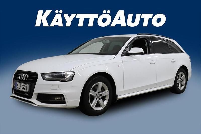 Valkoinen Käytetty 2014 Audi A4 Design Farmari | 12 490 € (Perustarjous) - Kuva 1/4