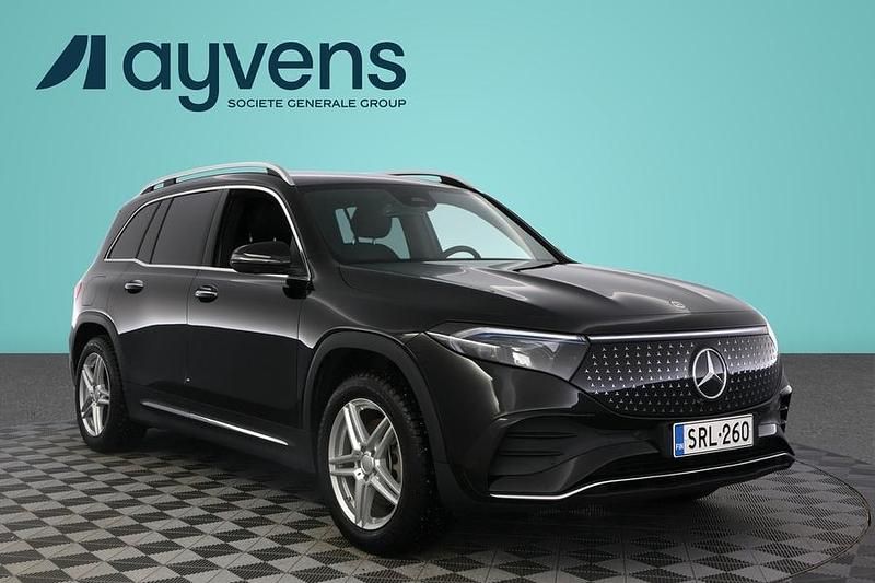 Käytetty Mercedes EQB250+ AMG line 139 kW (190 HP) 2024 Musta Katumaasturi