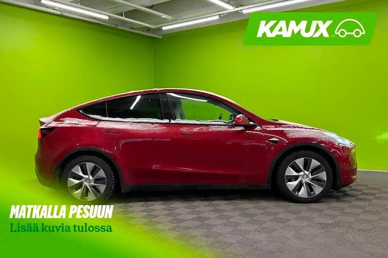 Käytetty Tesla Model Y 258 kW (351 HP) 2021 Punainen Katumaasturi
