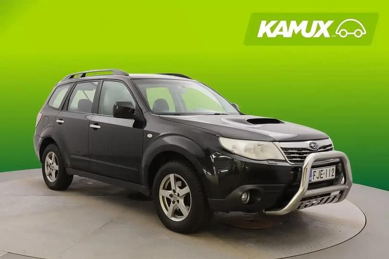 Käytetty Subaru Forester 147 HP (108 kW) 2009 Musta Katumaasturi