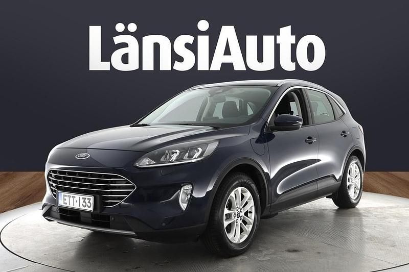 Sininen Käytetty 2021 Ford Kuga Titanium Katumaasturi | 19 480 € (Perustarjous) - Kuva 1/2