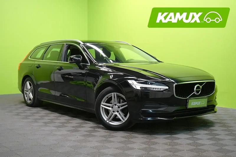 Musta Käytetty 2019 Volvo V90 Momentum Farmari | 17 740 € (Hyvä tarjous) - Kuva 1/4