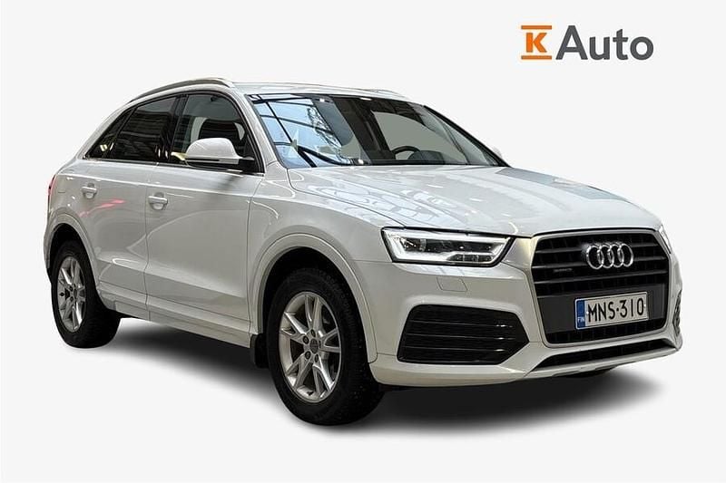 Käytetty Audi Q3 150 HP (110 kW) 2018 Valkoinen Katumaasturi