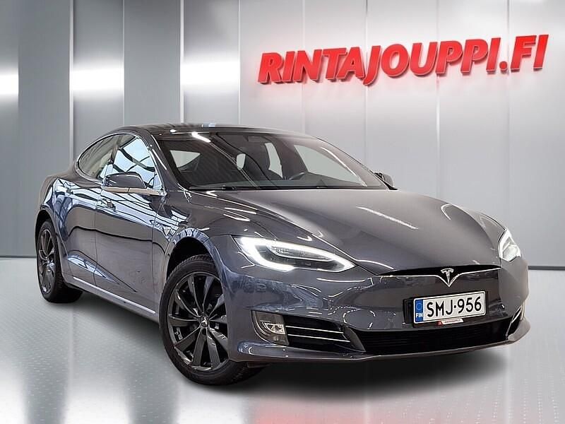 Harmaa Käytetty 2017 Tesla Model S Viistoperä | 31 490 € - Kuva 1/4