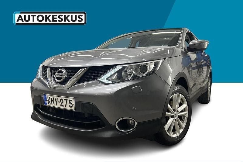 Harmaa Käytetty 2016 Nissan Qashqai Acenta Katumaasturi | 7 790 € (Hyvä tarjous) - Kuva 1/3