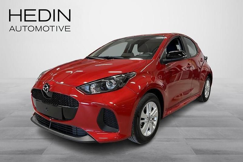 Punainen Uusi 2025 Mazda 2 Center-Line Viistoperä | 24 500 € - Kuva 1/4