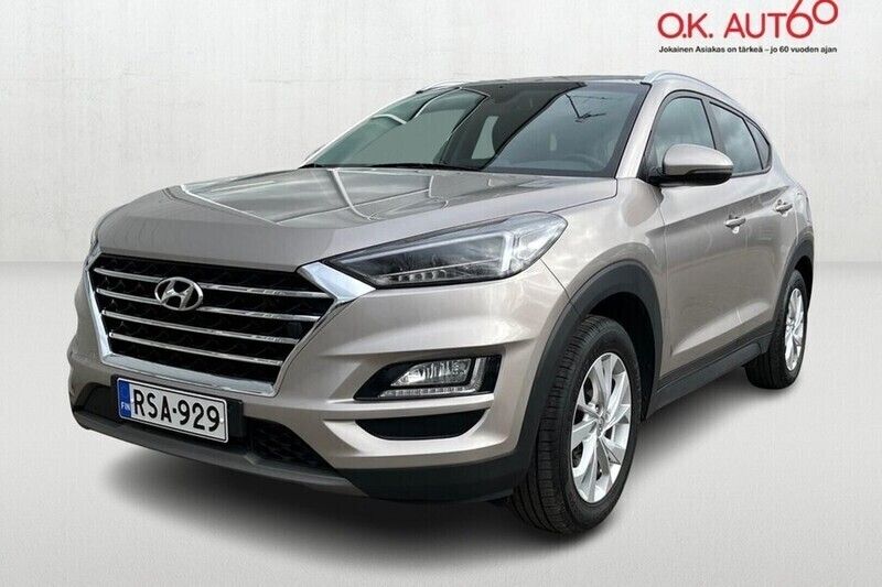 Ruskea (beige) Käytetty 2019 Hyundai Tucson Comfort Katumaasturi | 20 800 € (Perustarjous) - Kuva 1/4