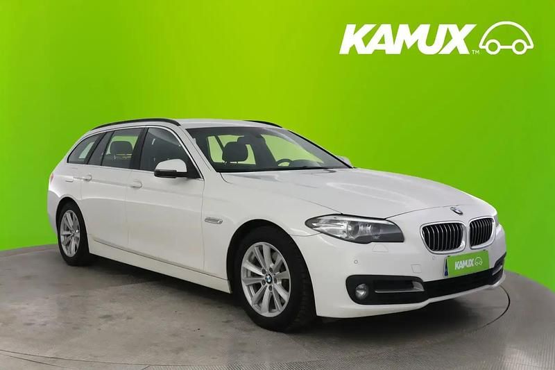 Valkoinen Käytetty 2017 BMW 520 Luxury Line Farmari | 19 700 € (Hyvä tarjous) - Kuva 1/4
