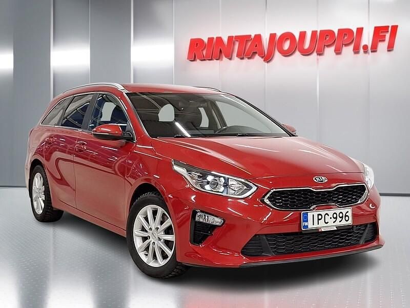 Punainen Käytetty 2021 Kia Ceed Sportswagon EX Farmari | 19 700 € (Perustarjous) - Kuva 1/3