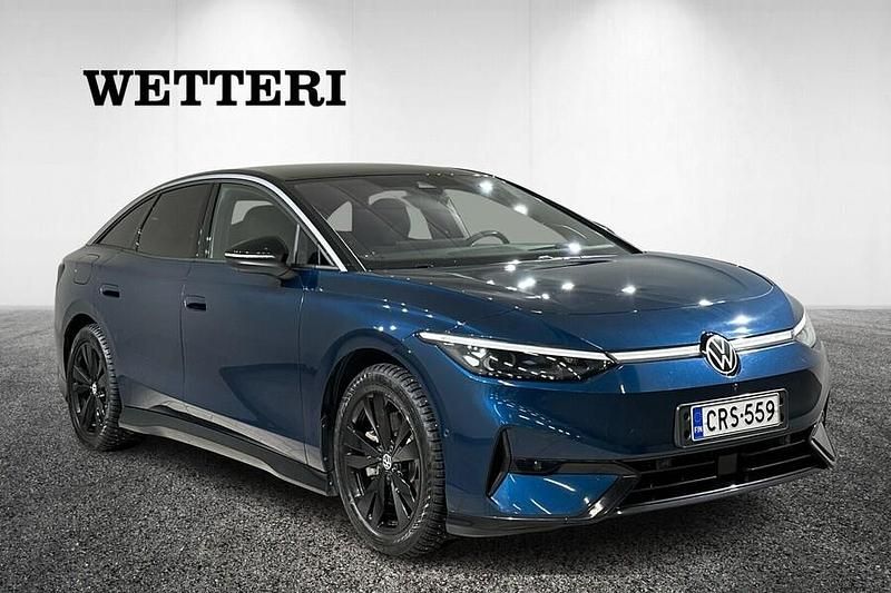 Käytetty VW ID.7 Pro 210 kW (286 HP) 2024 Sininen Viistoperä
