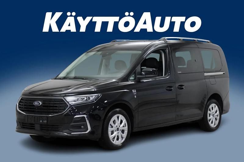 Uusi Ford Grand Tourneo Connect Titanium 122 HP (89 kW) 2025 Musta Tila-auto