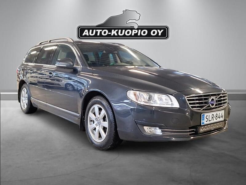 Harmaa Käytetty 2014 Volvo V70 Momentum Farmari | 8 900 € (Perustarjous) - Kuva 1/4