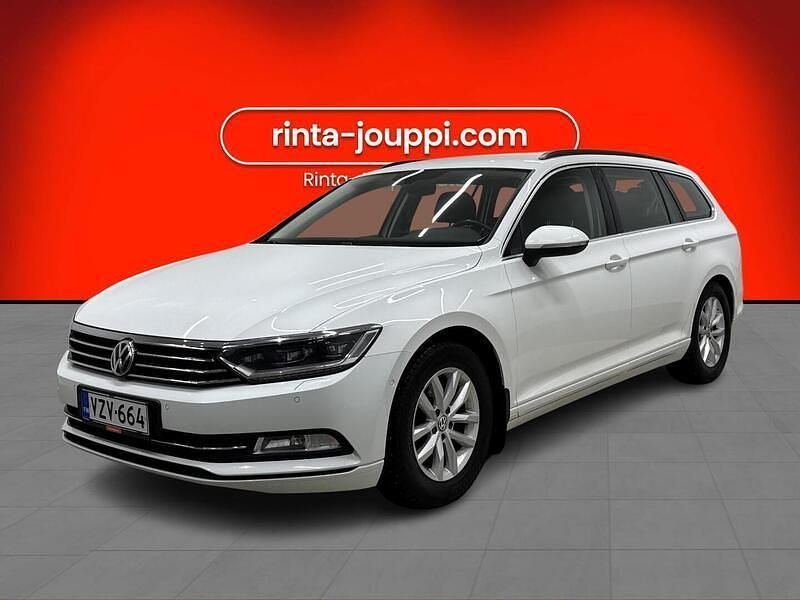 Valkoinen Käytetty 2018 VW Passat Comfortline Farmari | 16 900 € (Perustarjous) - Kuva 1/3