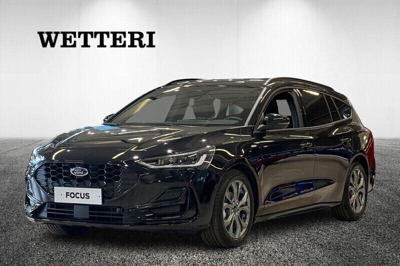 Musta Käytetty 2023 Ford Focus ST-Line Farmari | 29 500 € (Perustarjous) - Kuva 1/4