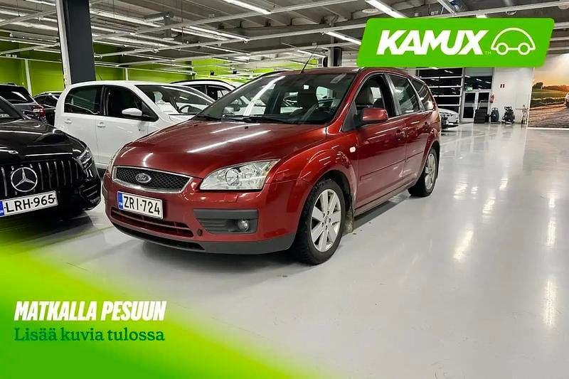 Punainen Käytetty 2006 Ford Focus Farmari | 4 390 € (Perustarjous) - Kuva 1/3