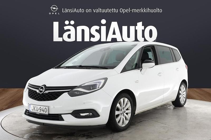 Käytetty Opel Zafira Innovation 140 HP (102 kW) 2018 Valkoinen Tila-auto