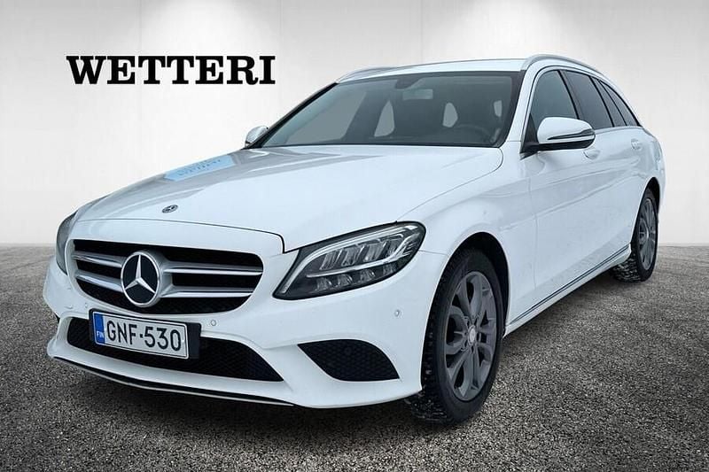 Valkoinen Käytetty 2019 Mercedes C200 Avantgarde Farmari | 16 990 € (Supertarjous) - Kuva 1/4