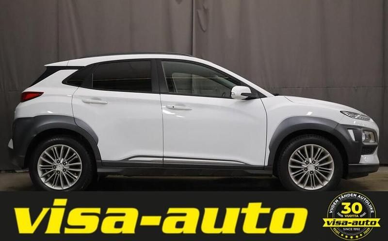 Käytetty Hyundai Kona Style 177 HP (130 kW) 2019 Valkoinen Katumaasturi