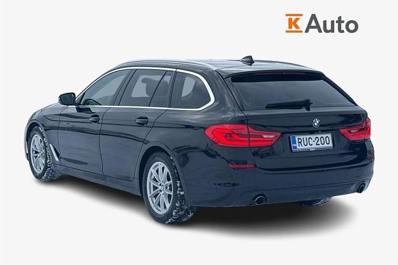 Käytetty BMW 518 150 HP (110 kW) 2019 Musta Farmari
