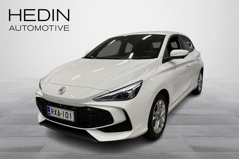 Valkoinen Käytetty 2024 MG MG3 Luxury Viistoperä | 16 990 € (Perustarjous) - Kuva 1/4