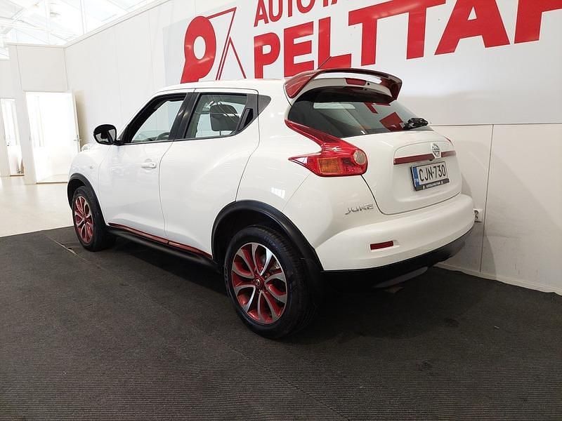 Käytetty Nissan Juke Acenta 117 HP (86 kW) 2014 Valkoinen Katumaasturi