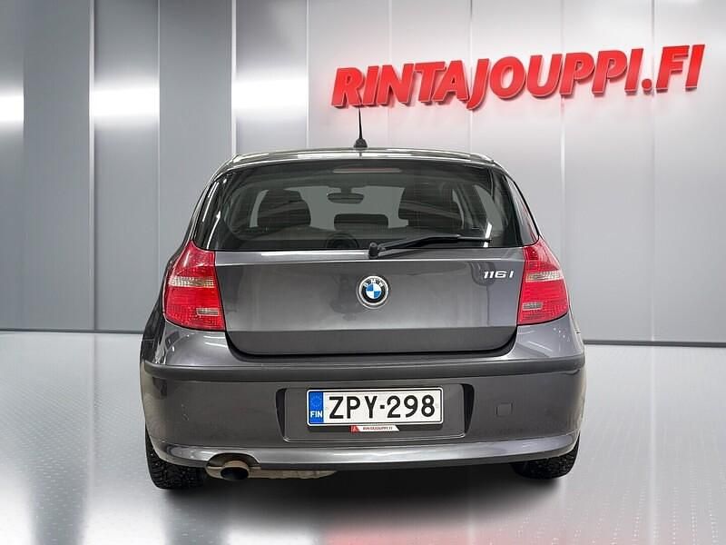 Käytetty BMW 116 122 HP (89 kW) 2008 Harmaa Viistoperä