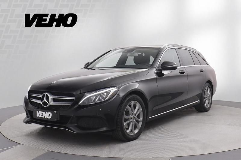 Musta Käytetty 2017 Mercedes C180 Business Farmari | 19 280 € (Perustarjous) - Kuva 1/4