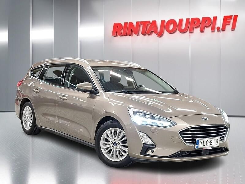 Harmaa Käytetty 2019 Ford Focus Titanium Farmari | 11 800 € (Perustarjous) - Kuva 1/3