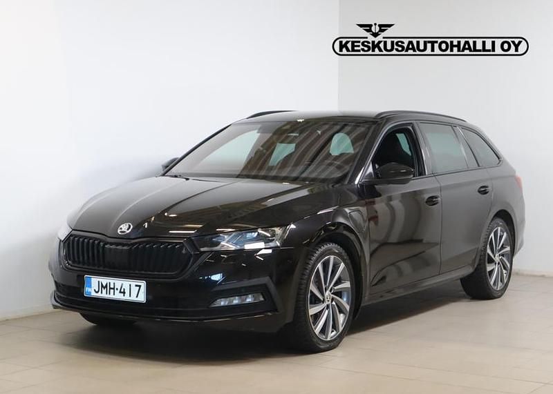 Käytetty Skoda Octavia Style 150 HP (110 kW) 2021 Musta Farmari