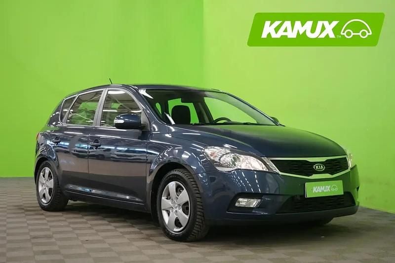 Käytetty Kia Ceed Active 124 HP (91 kW) 2010 Sininen Viistoperä